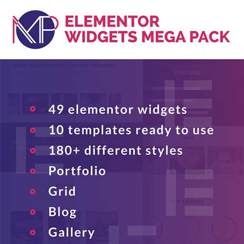 Elementor Widgets Mega Pack