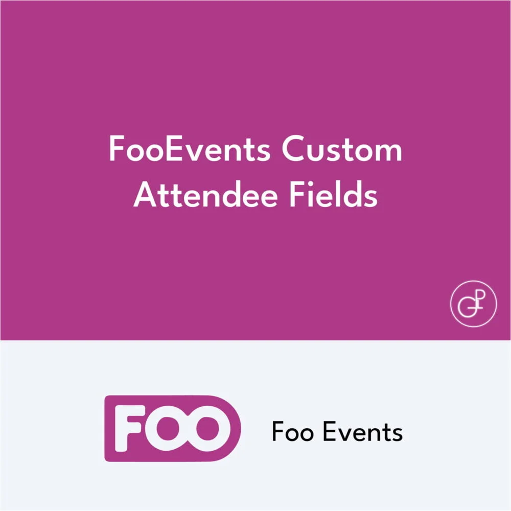 FooEvents Custom Attendee Fields