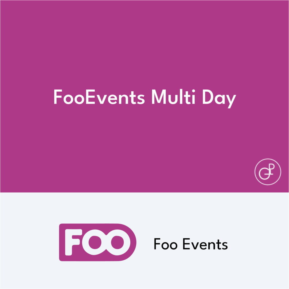 FooEvents Multi Day