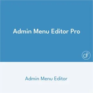 Admin Menu Editor Pro WordPress Plugin