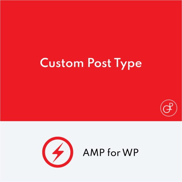 AMP Custom Post Type