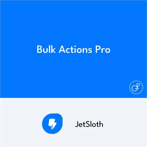 Jetsloth Gravity Forms Bulk Actions Pro