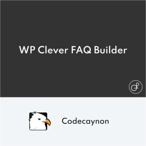 WP Clever FAQ Builder Smart Support Tool for WordPress