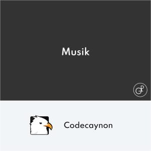 Musik WordPress Admin Theme