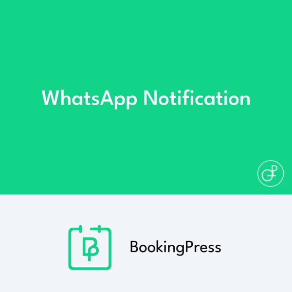 BookingPress WhatsApp Notification