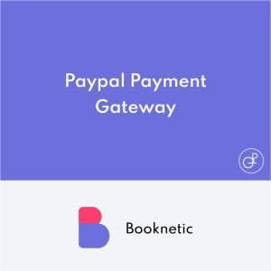 Paypal payment gateway for Booknetic