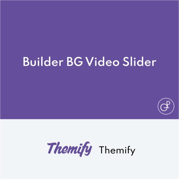 Themify Builder BG Video Slider