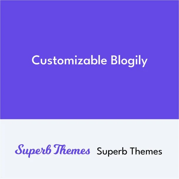 Customizable Blogily