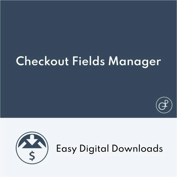 Easy Digital Downloads Checkout Fields Manager Easy Digital Downloads Checkout Fields Manager