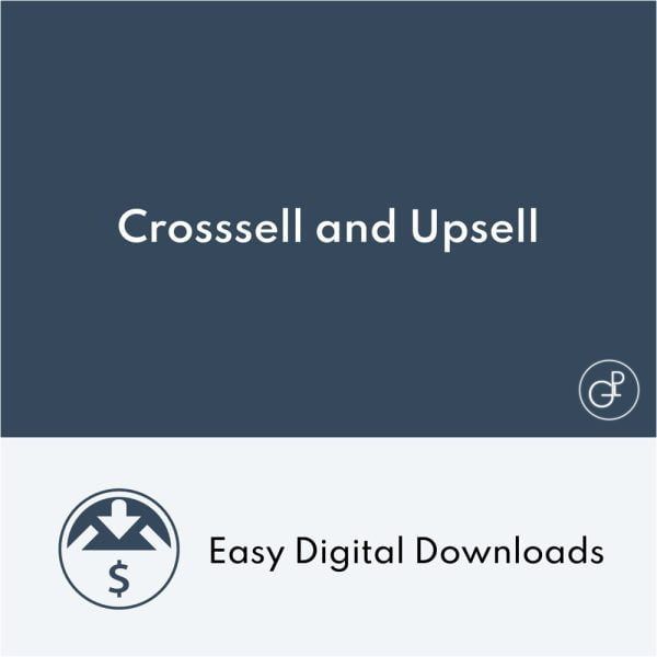Easy Digital Downloads Crosssell and Upsell