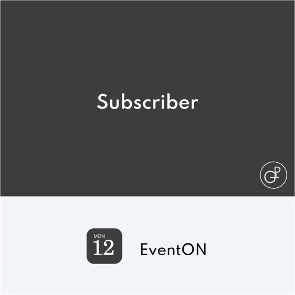 EventOn Subscriber EventOn Subscriber