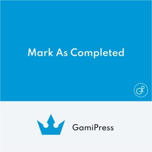 GamiPress Mark As Completed WordPress Plugin