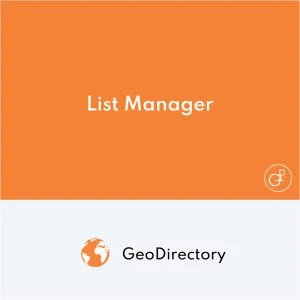 GeoDirectory List Manager