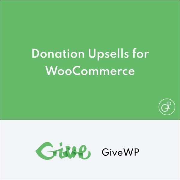 GiveWP Donation Upsells for WooCommerce