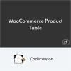 WooCommerce Product Table