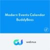 Modern Events Calendar BuddyBoss Integration