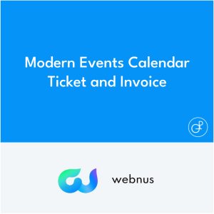 Modern Events Calendar Ticket and Invoice