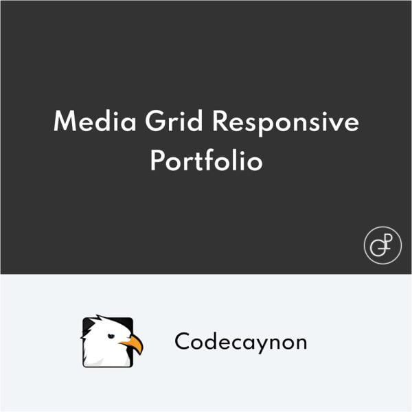 Media Grid WordPress Responsive Portfolio