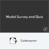 Modal Survey and Quiz Plugin