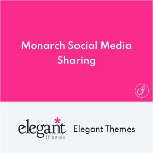 Elegant Themes Monarch Social Media Sharing