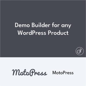 MotoPress Demo Builder for any WordPress Product