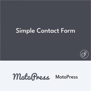 MotoPress Simple Contact Form