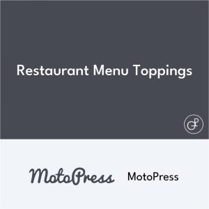 MotoPress Restaurant Menu Toppings
