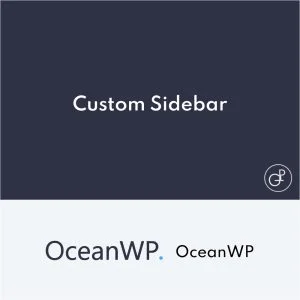 OceanWP Custom Sidebar
