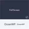 OceanWP Full Screen