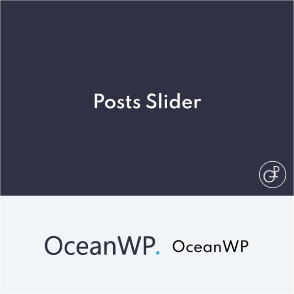 OceanWP Posts Slider