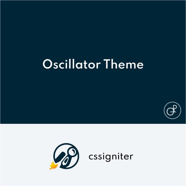 CSS Igniter Oscillator WordPress Theme