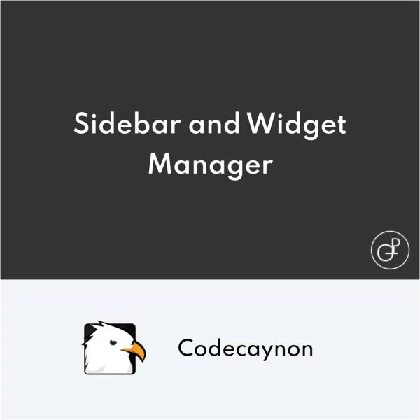 Sidebar and Widget Manager for WordPress Sidebar and Widget Manager for WordPress