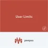 PeepSo User Limits