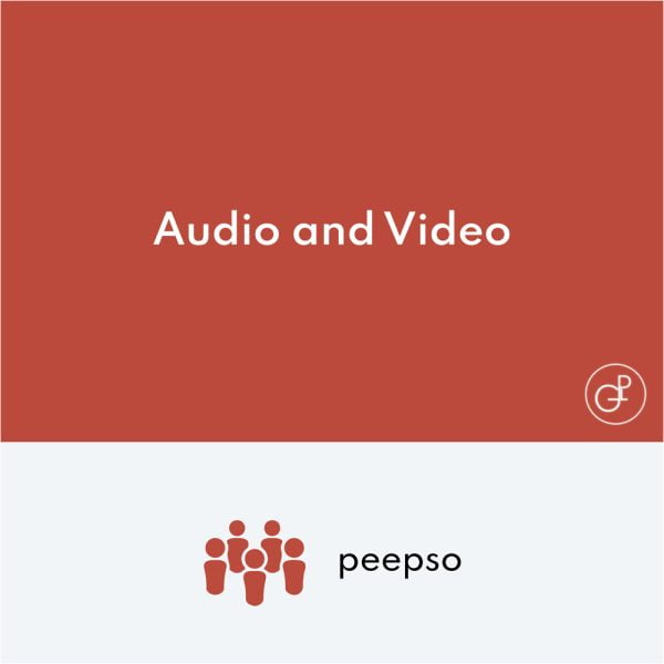 PeepSo Audio and Video