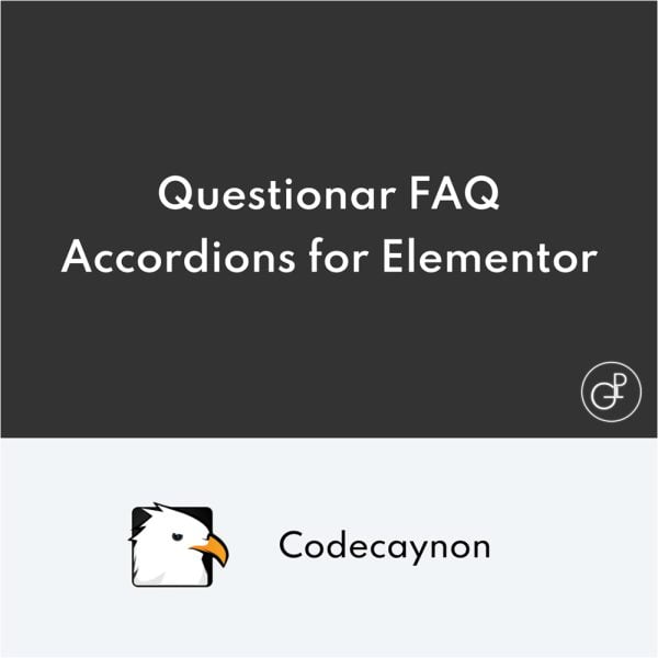 Questionar FAQ Accordions for Elementor