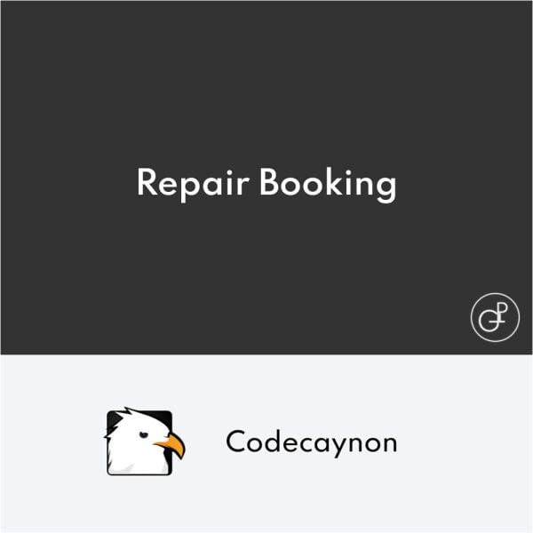 Repair Booking WordPress booking system for repair service industries