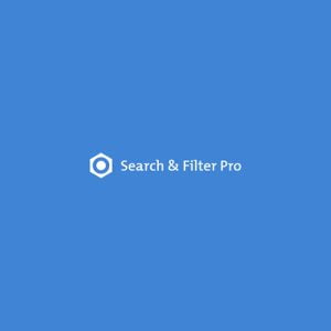 Search and Filter Pro Advanced Filtering for WordPress