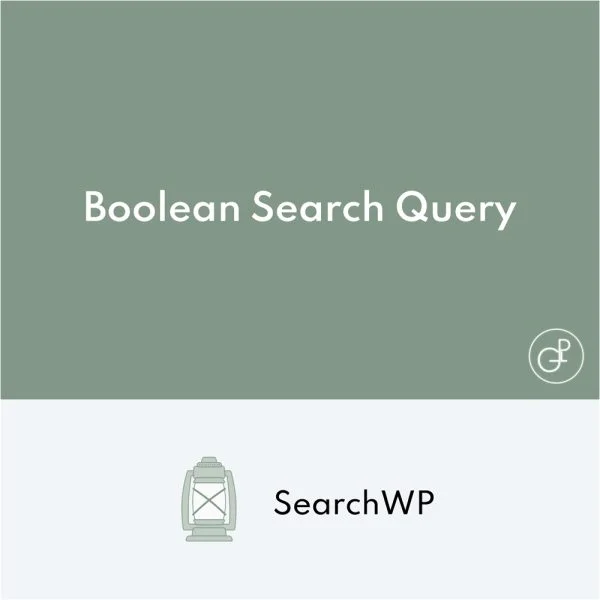 SearchWP Boolean Search Query SearchWP Boolean Search Query