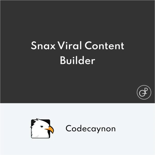 Snax Viral Content Builder WordPress Plugin