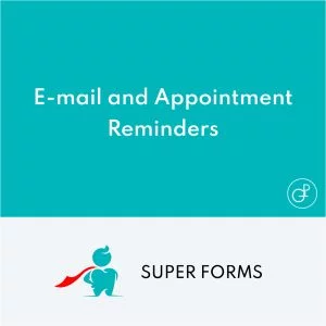 Super Forms E-mail and Appointment Reminders Add-on