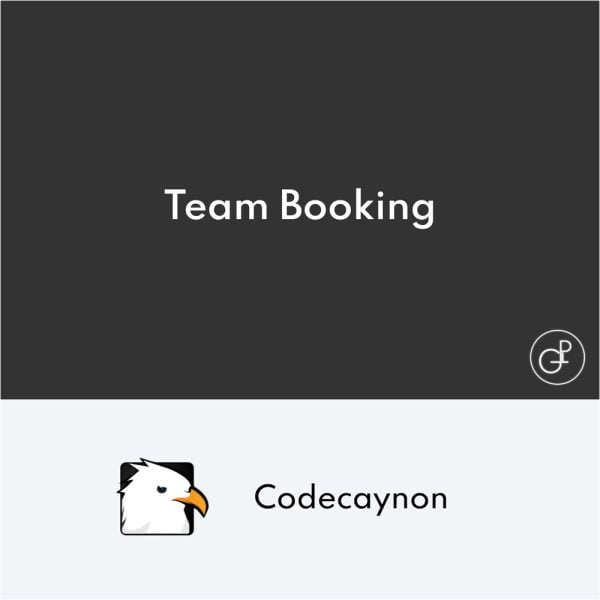 Team Booking WordPress booking system