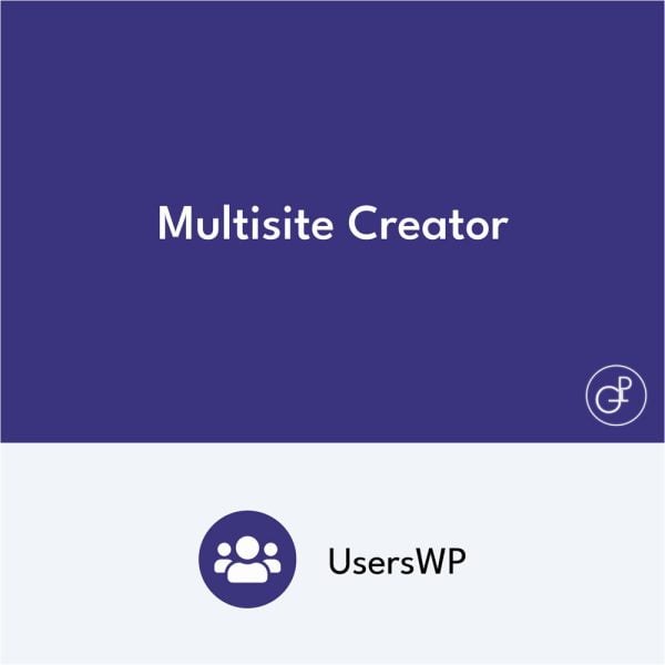 UsersWP Multisite Creator