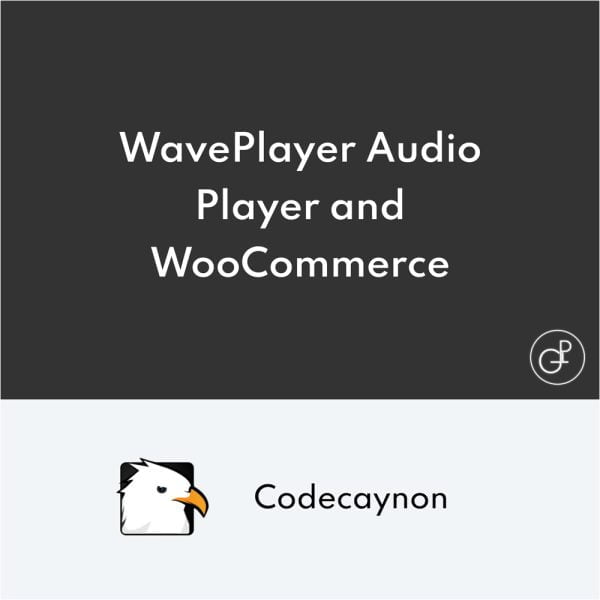 WavePlayer Waveform Audio Player for WordPress and WooCommerce