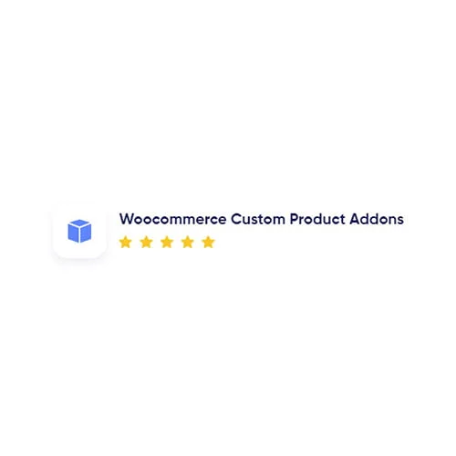 WooCommerce Custom Product Addons WooCommerce Custom Product Addons