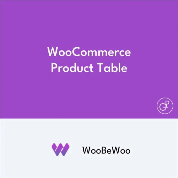 WooCommerce Product Table WooCommerce Product Table