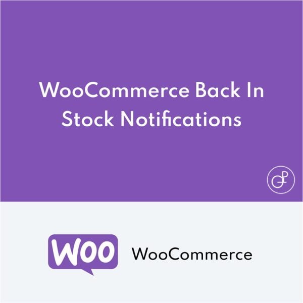 WooCommerce Back In Stock Notifications