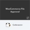 WooCommerce File Approval