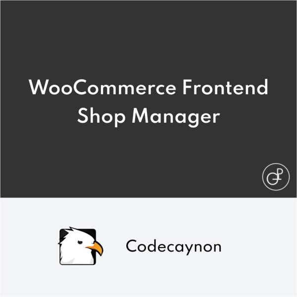 WooCommerce Frontend Shop Manager