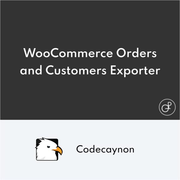 WooCommerce Orders and Customers Exporter