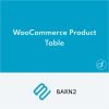 WooCommerce Product Table